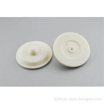 Plastic Round RF Hard Tag 8.2MHz Anti-Theft For Clothes Sho